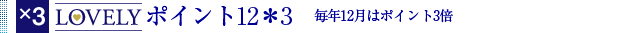 LOVELY|Cg12*3 N12̓|Cg3{