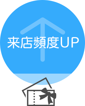 来店頻度UP